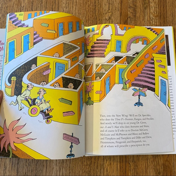 You're Only Old Once by Dr. Seuss 1986 Random House In Dust Jacket - Picture 7 of 8